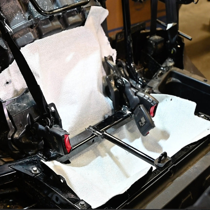 DEI 22-24 Honda Pioneer 1000-3/1000-5/1000-6 Under Seat Heat Shield Kit 902409 902409 Photo - lifestyle view