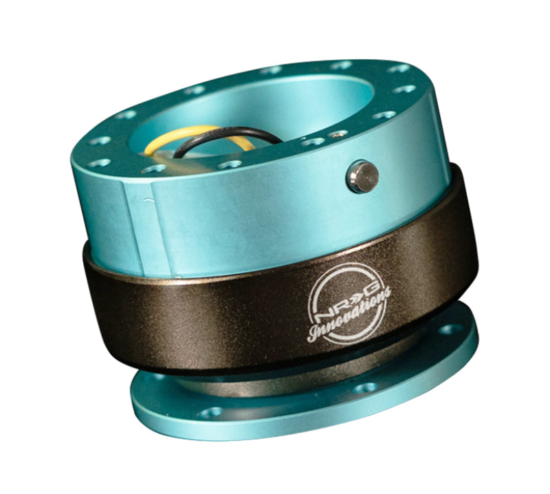 NRG Quick Release - Minty Fresh / Titanium Chrome Ring SRK-200MF Photo - Primary