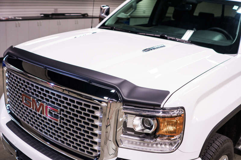 EGR 14+ GMC Sierra Superguard Hood Shield - Matte (301585) 301585 301585 Photo - Mounted