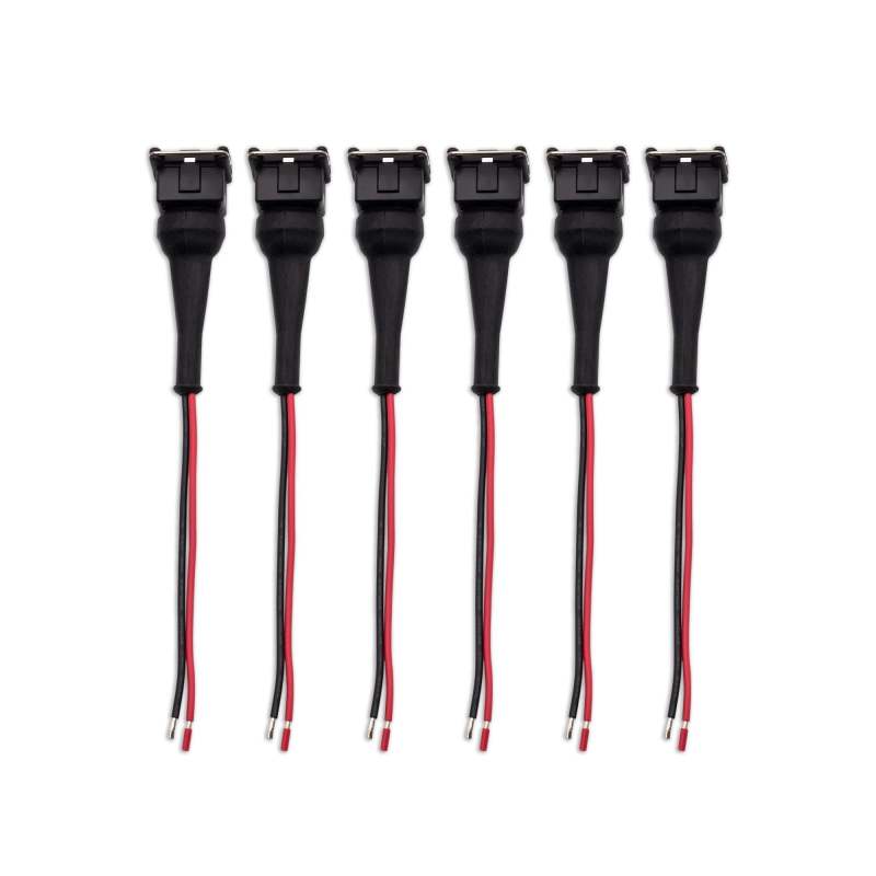 BLOX Racing Injector Pigtail Ev1 Female - Set Of 6 BXFU-00602-EV1-6 BXFU-00602-EV1-6 Photo - Primary