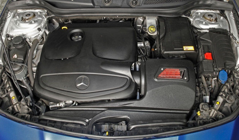 AEM Induction AEM 13-15 Mercedes CLA250 L4 2.5L Silver Cold Air Intake 21-781DS 21-781DS Photo - Mounted