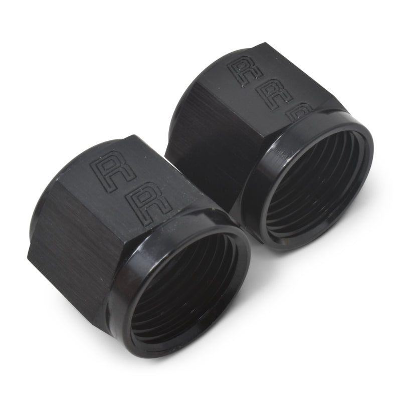 Russell -8 AN Tube Nut Adapters (Black Finish) 660585 Photo - out of package