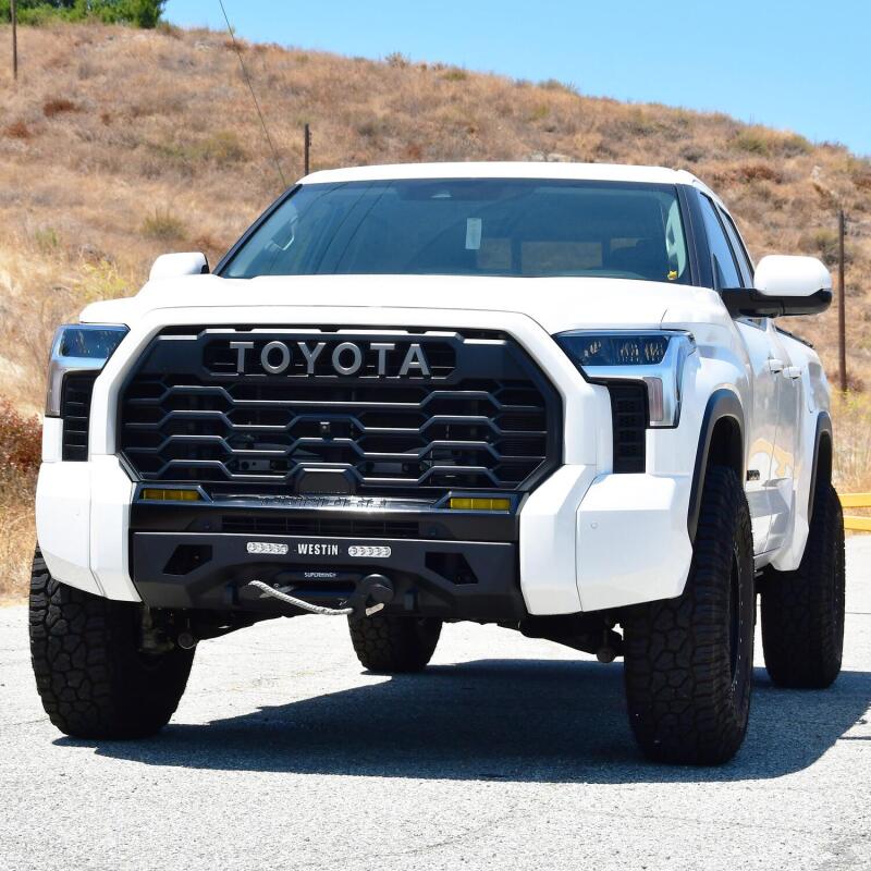 Westin 22-23 Toyota Tundra Pro-Series Front Bumper - Textured Black 58-411285 58-411285 Photo - Mounted