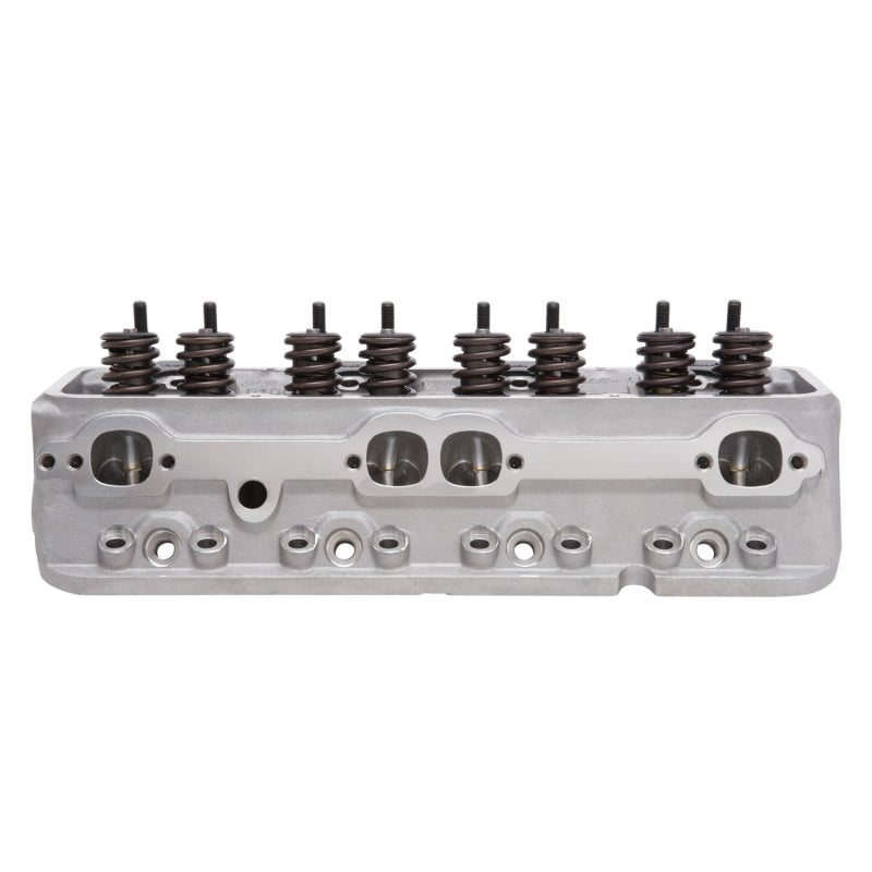 Edelbrock Cylinder Head, SBC, E-CNC 185, 64CC, Straight Plug for Hydraulic Roll. 79895 Photo - out of package