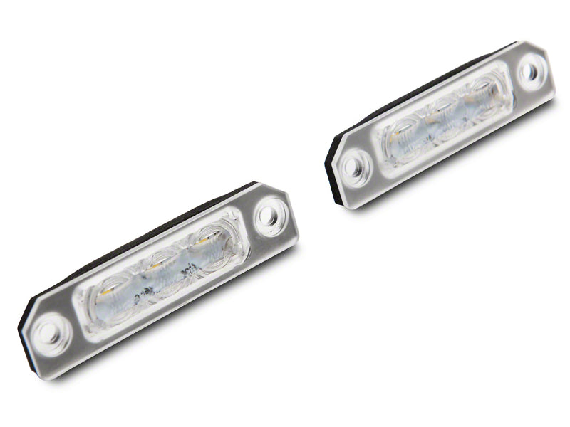 Raxiom 10-14 Ford Mustang Axial Series LED License Plate Lamps 414649 414649 Photo - Primary