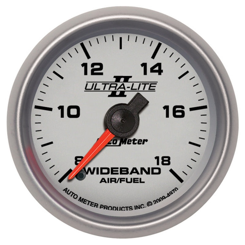 Autometer Gauge, Air/Fuel Ratio-Wideband, Analog 2 1/16", 8:1-18:1 Stepper Motor 4970 Photo - Primary