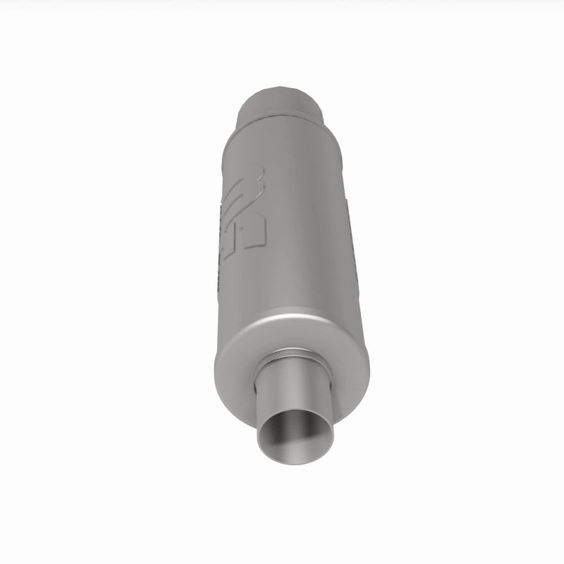 MagnaFlow 5" Round Center/Center Performance Muffler With Tip 14857 360 Degree Image Set