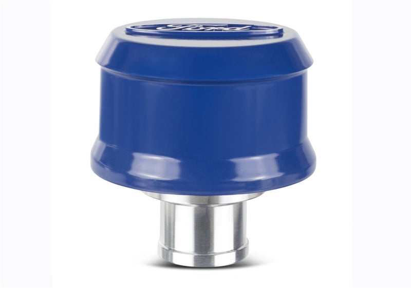 Ford Racing Slant Edge Breather - Blue 302-436 302-436 Photo - Unmounted