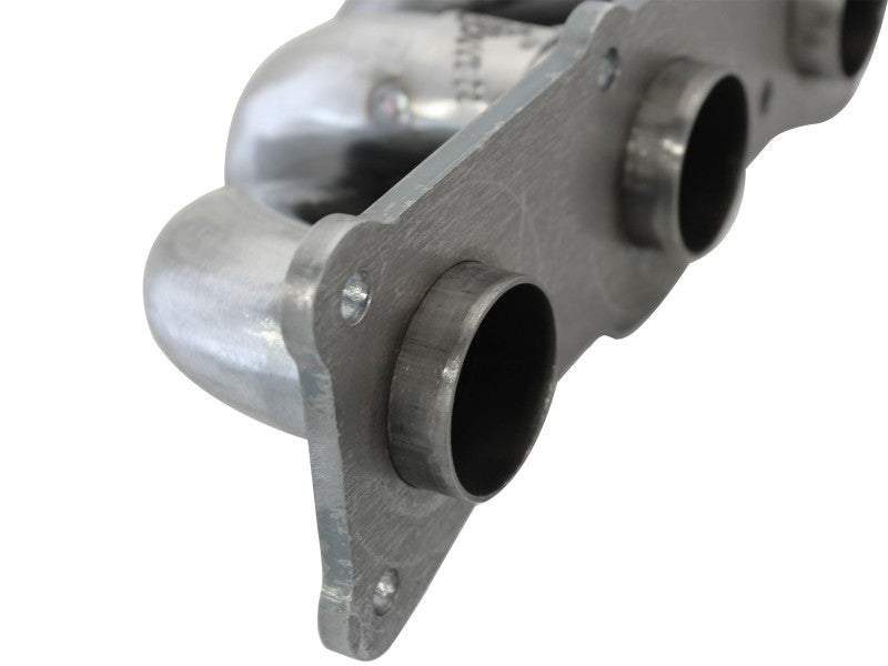 aFe 08-13 BMW 128i (E82/88) L6 3.0L Twisted Steel 304 Stainless Steel Long Tube Header w/ Cat 48-36307-1 48-36307-1 Photo - Close Up