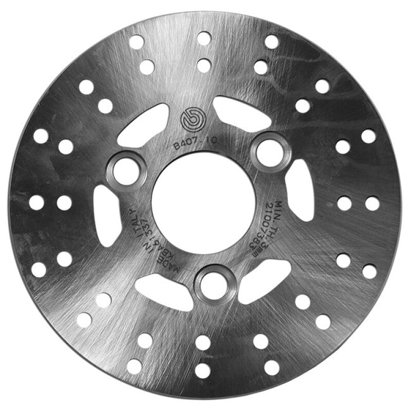 Brembo OE 07-11 Adly Fox 50CC/ 03-08 Peugeot Ludix Snake 50CC 155x3.5mm Brake Disc - Front Fixed 68B40710 68B40710 User 1