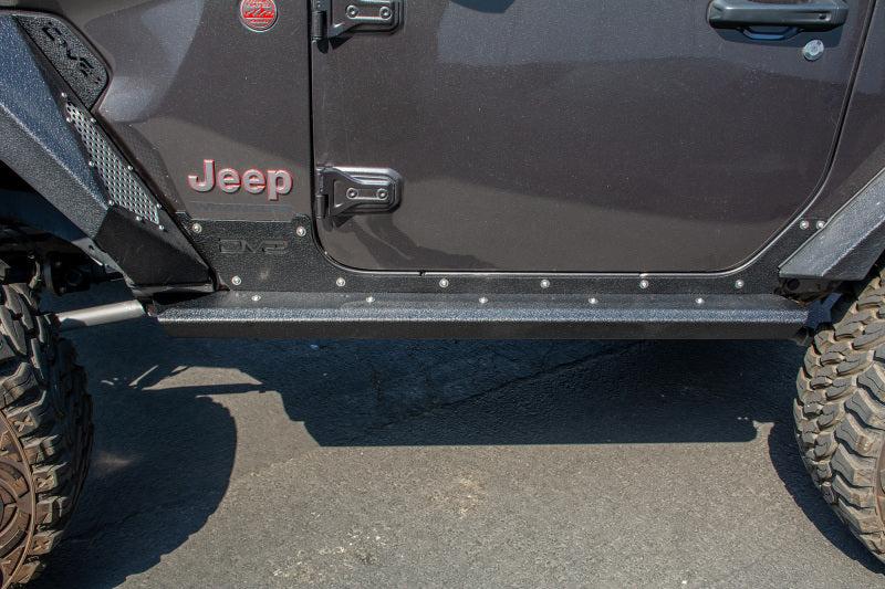DV8 Offroad 2018+ Jeep Gladiator Frame Mounted Sliders SRJL-26 SRJL-26 Photo - Mounted
