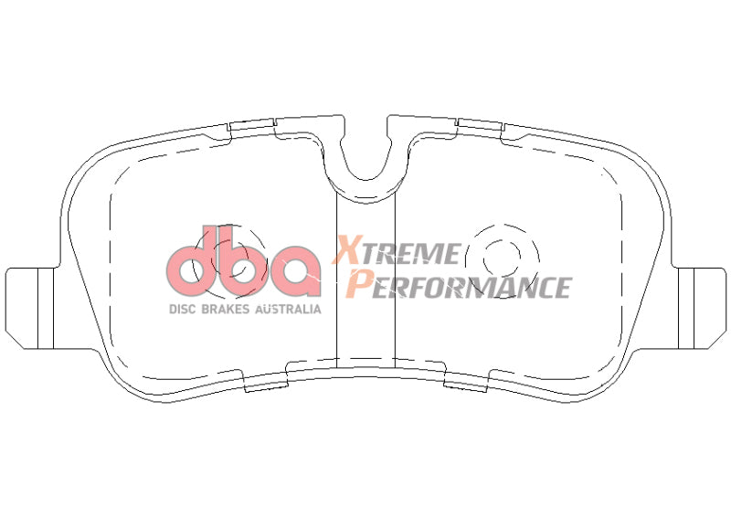 DBA 05-09 Land Rover LR3 XP Performance Rear Brake Pads DB1781XP DB1781XP Photo - out of package