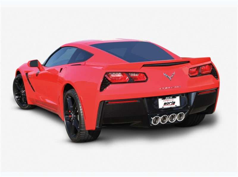 Borla 2014 Chevy Corvette C7 w/ AFM w/o NPP Atak Rear Section Exhuast Quad Rd Rl IC Tips 11863 11863 User 2