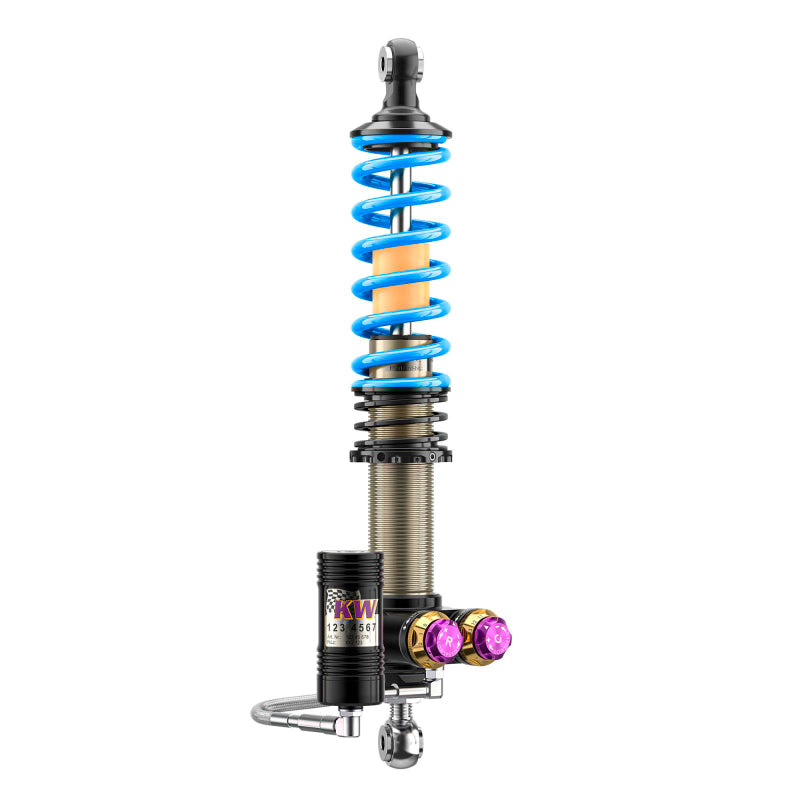 KW 04-05 Porsche Carrera GT Special Edition V5 Coilover Kit W/ Red & Blue Springs 3097100A 3097100A User 7