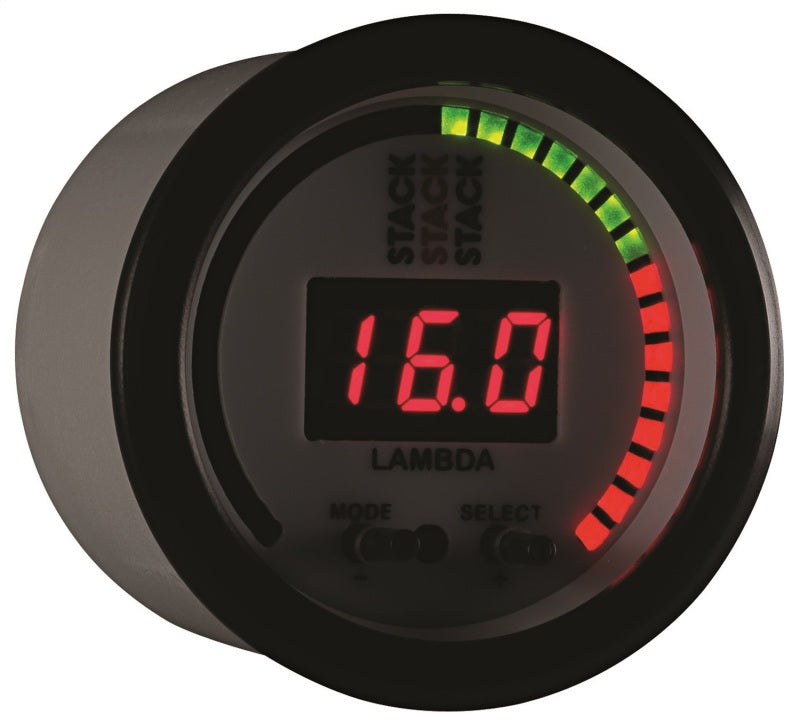 Autometer Stack 52mm Pro-Control Wideband Air/Fuel Ratio (Lambda) Gauge - White ST3404 ST3404 User 6
