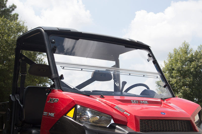 Seizmik 13+ Polaris Ranger 900/1000 XP/Crew Full-Size Windshield Versa-Fold Double-Coated 50-25001KIT 50-25001KIT Photo - Primary