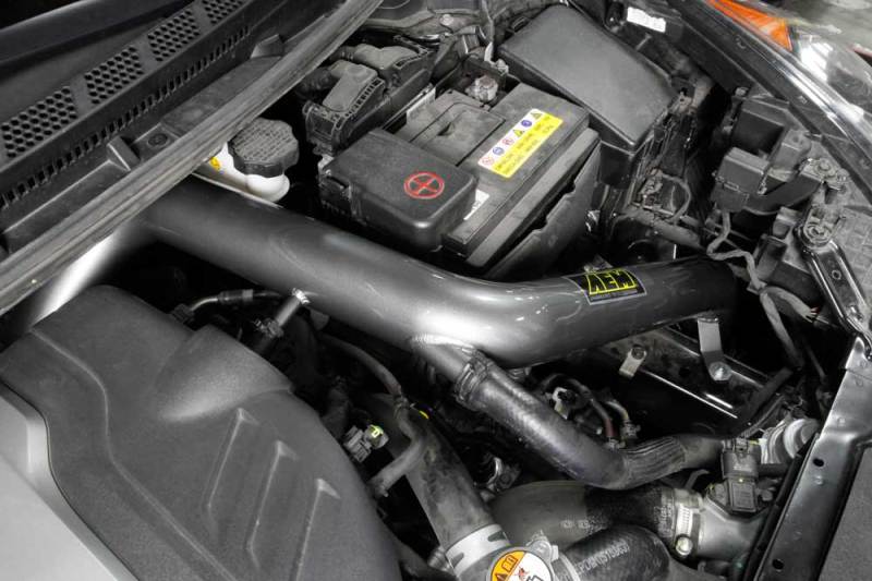 AEM Induction AEM 14-16 Kia Forte 5 Koup L4-1.6L Cold Air Intake 21-811C 21-811C Photo - Mounted