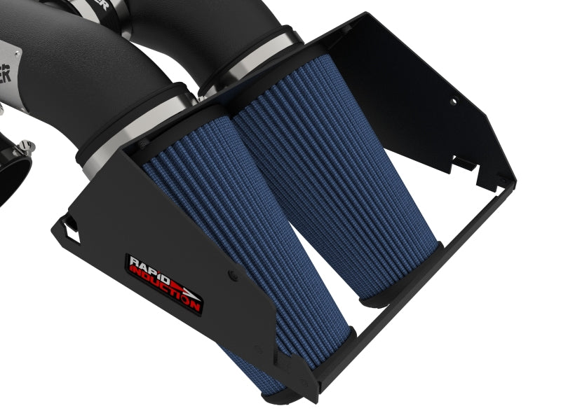 aFe Rapid Induction Pro 5R Cold Air Intake System 21-22 Ford F-150 Raptor V6-3.5L (tt) 52-10015R 52-10015R Photo - Close Up