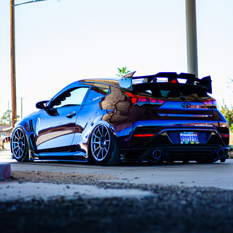 Injen 19-22 Hyundai Veloster N L4 2.0L Turbo Performance SS Axle Back Exhaust System - Burnt Ti Tips SES1343ABTT SES1343ABTT User 2