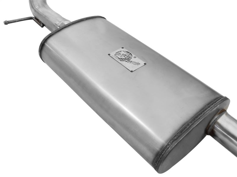 aFe MACH Force-Xp 3in 409 Stainless Steel Cat-Back Exhaust System Jeep 49-48052 Photo - Unmounted