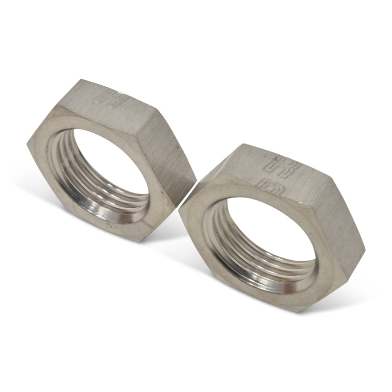Russell Performance -10 AN Bulkhead Nuts 7/8in -14 Thread Size (Endura) 661911 661911 Photo - out of package