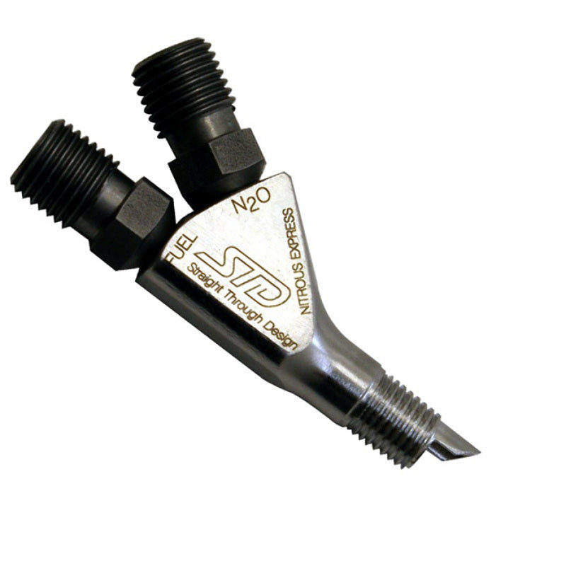 Nitrous Express Straight Thru Design Nozzle w/Fittings (Replaces Any 1/16 NPT Nozzle) 80018 80018 Photo - Primary