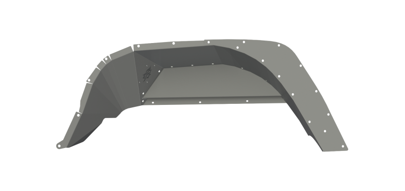 Road Armor 2020 Jeep Gladiator JT Stealth Rear Fender Liner Body Armor - Raw 520LFR0Z 520LFR0Z Photo - Primary