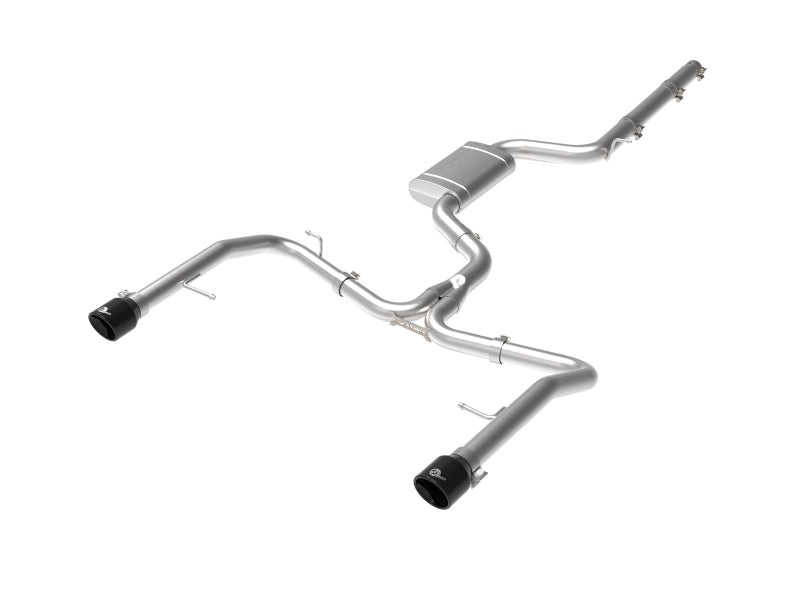 afe POWER MACH Force-Xp 19-20 Volkswagen Jetta GLI L4-2.0L (t) 304 SS Cat-Back Exhaust System 49-36432-B 49-36432-B Photo - Primary