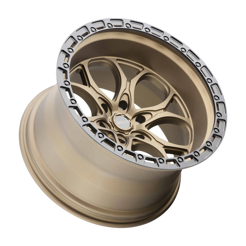 Weld Off-Road W106 20X9 Ledge 6X139.7 ET00 BS5.00 Satin Bronze / Black Ring 106.1 W10609084500 W10609084500 Photo - Primary