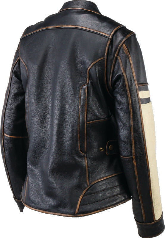 Kuryakyn Leather By River Road Dame Vintage Leather Jacket Black Womens - Small 094388 094388 User 1
