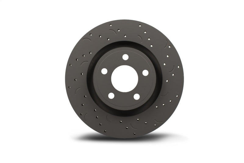 Hawk JL Wrangler Talon Cross-Drilled and Slotted Street Rear Brake Rotors HTC5400 HTC5400 Photo - Unmounted