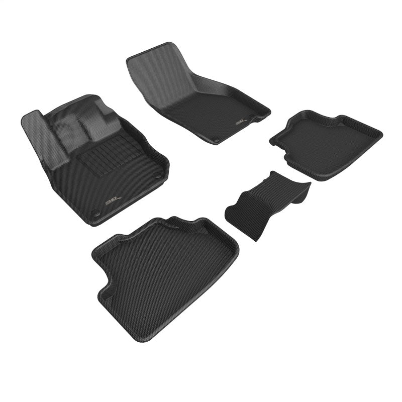 3D MAXpider ACE Kagu - Combo - Black Floor Mats Floor Mats - Rubber main image