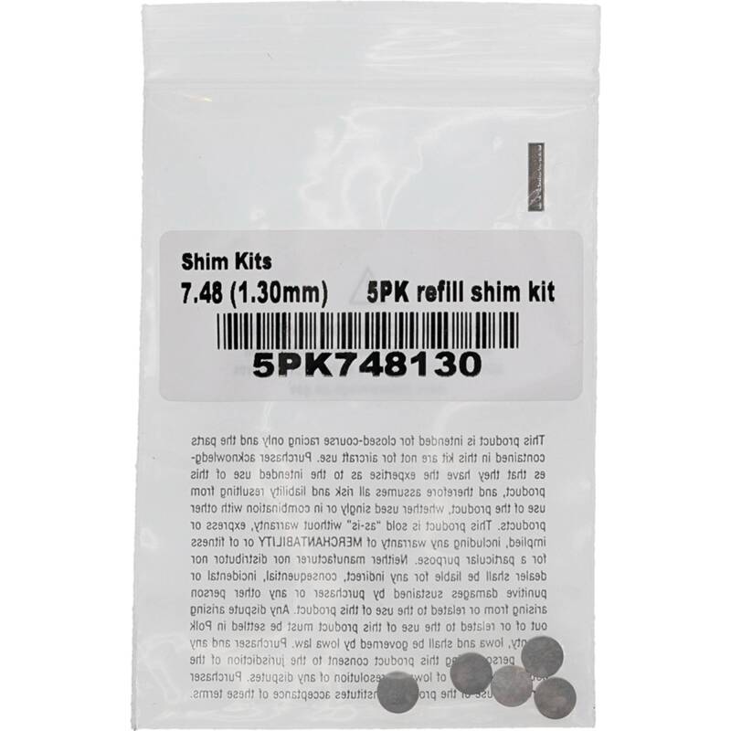 Hot Cams 07-16 CRF 150 R/2016 CRF 150 RB Big Wheel 1.300mm Shim Kit - 5 Pack 5PK748130 5PK748130 Photo - Primary