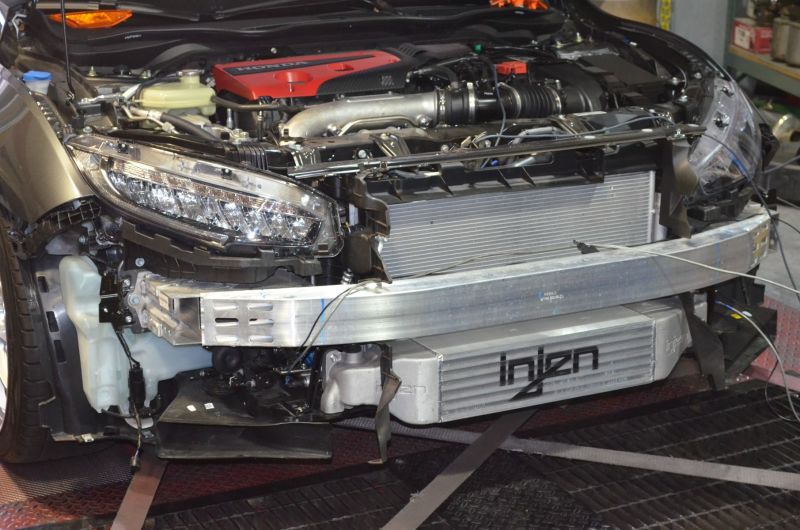Injen Intercooler 2017-2018 Honda Civic Type R (Fk8) I4-2.0l (T) FM1582i Photo - Mounted