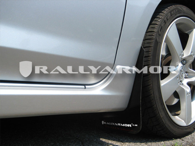 Rally Armor 04-09 Mazda3/Speed3 RED UR Mud flap White Logo MF9-UR-RD/WH User 1