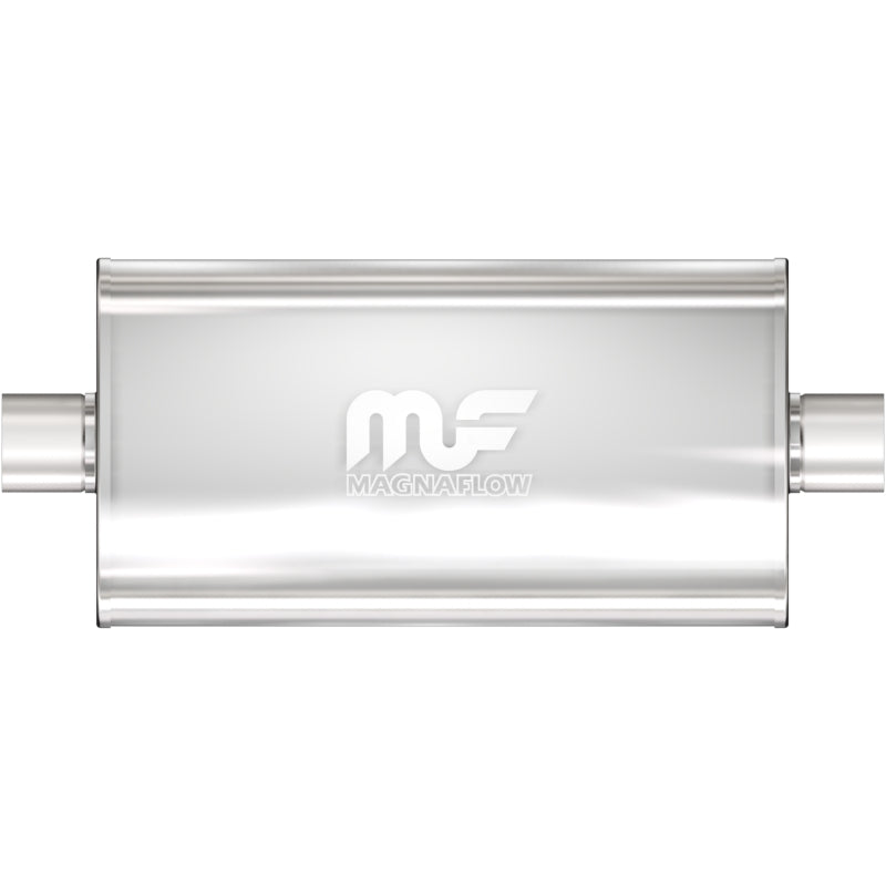 MagnaFlow 5" X 11" Oval Center/Center Straight Through Performance Muffler 12576 Photo - Primary