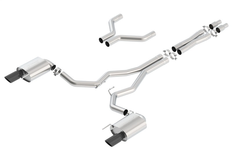 Borla 15-17 Ford Mustang GT 5.0L V8 S-Type Catback Exhaust 140629BC 140629BC Photo - Primary