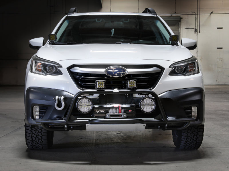 aFe 20-22 Subaru Outback Terra Guard Bumper w/ Winch Mount 79-27016 79-27016 Photo - Mounted