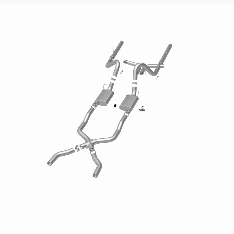 MagnaFlow Chevrolet Bel Air Street Series Crossmember-Back Performance Exhaust System 16596 360 Degree Image Set