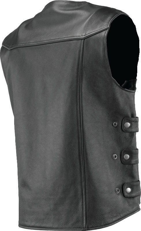 Kuryakyn Leather By River Road Plains Leather Vest Black - Small 094405 094405 User 1