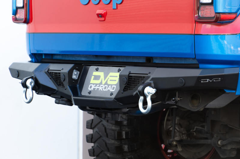 DV8 Offroad 20-23 Jeep Gladiator JT Spec Series Rear Bumper RBGL-09 RBGL-09 Photo - Unmounted