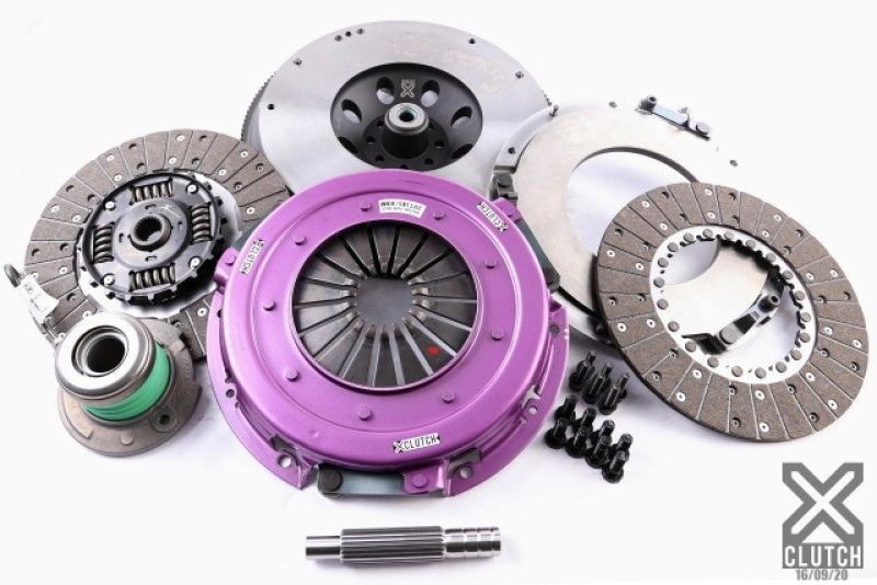 XCLUTCH 18-24 Ford Mustang GT 5.0L 10.5in Twin Sprung Organic Clutch Kit XKFD27658-2A XKFD27658-2A Photo - Primary