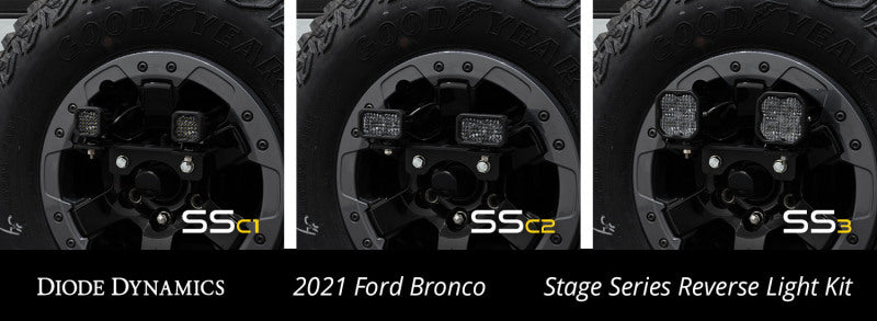 Diode Dynamics 21-22 Ford Bronco SS3 Sport Stage Series Reverse Light Kit DD7357 DD7357 User 5