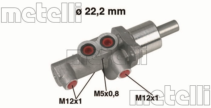 METELLI Brake Master Cylinder 05-0436