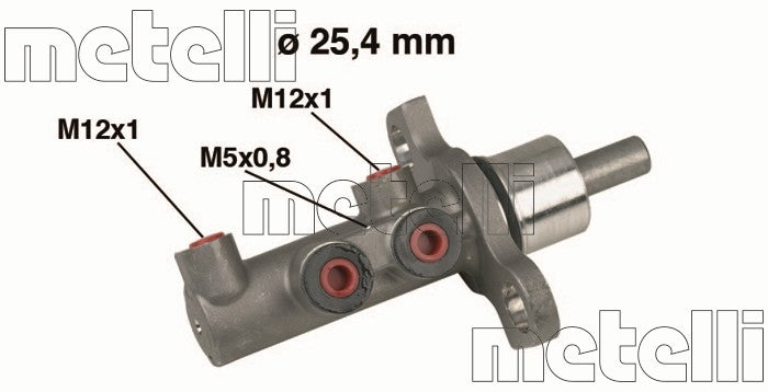 METELLI Brake Master Cylinder 05-0439