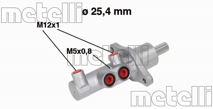 METELLI Brake Master Cylinder 05-0543