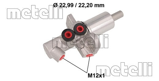 METELLI Brake Master Cylinder 05-0547