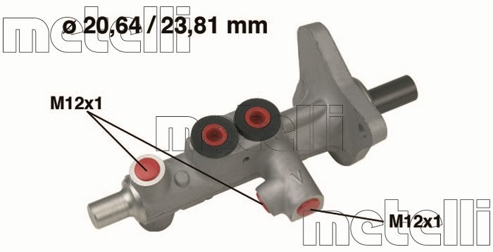 METELLI Brake Master Cylinder 05-0627