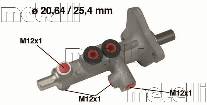 METELLI Brake Master Cylinder 05-0628