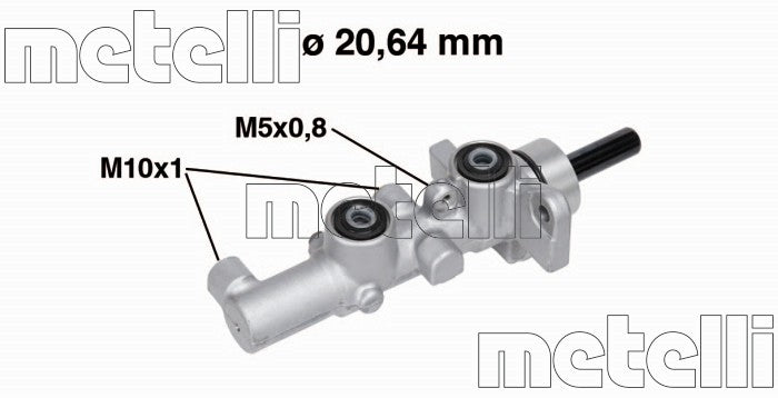 METELLI Brake Master Cylinder 05-0734